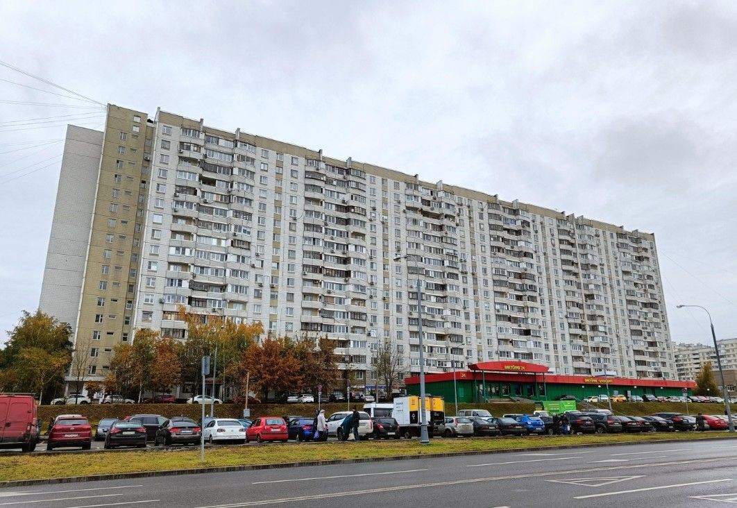 фасад дома, здание по адресу г Москва, ул Братеевская, д 16 к 1
